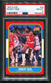 1986 Fleer Basketball #90 ROBERT REID Houston Rockets PSA 8 NM-MT