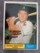 RUSS SNYDER 1961 TOPPS #143, KANSAS CITY A'S, BALTIMORE ORIOLES