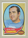 1970 TOPPS FOOTBALL CARD #73 JOHN HADL CHARGERS  EXNM