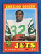 1971 Topps Emerson Boozer Football Card #73 New York Jets