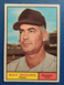 1961 Topps Baseball #289 Ray Moore - Minnesota Twins - EX-MT