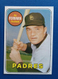 1969 Topps Baseball #452 Al Ferrara - San Diego Padres - EX+