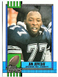 JIM JEFFCOAT Dallas Cowboys, Bills 1990 Topps Football Card #491