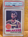 1977 Topps #1 Kareem Abdul-Jabbar PSA 8 NM-MT- Hall of Fame- Los Angeles Lakers