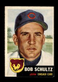 1953 Topps Set-Break #144 Bob Schultz EX-EXMINT *GMCARDS*