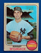 1968 Topps Baseball #431 Dooley Womack - New York Yankees - VG-EX