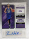 KENRICH WILLIAMS  2018 Contenders Draft Picks #101 College Ticket Rookie AUTO