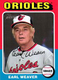 2024 Topps Heritage Earl Weaver Manager Card #153