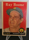 1958 Topps Baseball #185 Ray Boone Detroit Tigers VG-EX 