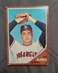 1962 KEN McBRIDE TOPPS BASEBALL CARD #268 EX-MT