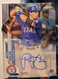 2020 Topps Chrome #RA-NS Nick Solak auto autograph rookie card Rangers