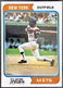 1974 Topps Cleon Jones Mets #245