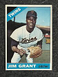 1966 Topps #40 Jim "Mudcat" Grant - Minnesota Twins - Very Good Condition