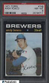 1971 Topps #746 Andy Kosco Milwaukee Brewers PSA 8 NM-MT