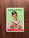 1958 Topps, #407 Carlton Willey, VGEX-EX