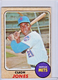 1968 Topps #254 Cleon Jones