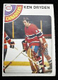 1978 O PEE CHEE KEN DRYDEN MONTREAL CANADIANS #50 TRADING CARD
