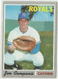 1970 Topps Baseball #671 Jim Campanis, Royals HI#