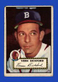 1952 Topps Set-Break #252 Vern Bickford LOW GRADE *GMCARDS*