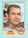 1968 TOPPS BASEBALL #418 EDDIE FISHER CLEVELAND INDIANS NM