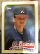 Atlanta Braves Bruce Benedict 1989 Topps Card #778