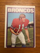 1972 Topps Football Card Bob Anderson #154 NRMT