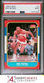 1986 FLEER #91 DOC RIVERS RC HAWKS PSA 9