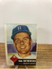 1953 Topps #137 John Rutherford, Brooklyn Dodgers, VG or better.