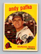 1959 Topps #27 Andy Pafko EX-EXMT Milwaukee Braves Baseball Card