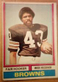 1974 Topps Football #185 Fair Hooker - Cleveland Browns Vg-Ex Condition