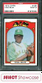 1972 TOPPS #169 VIDA BLUE ATHLETICS PSA 9 SET BREAK