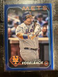 2024 Topps Daniel Vogelbach #345 Royal Blue SP Color Match - Mets