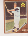 LOW STARTING BID 1962 Topps #281 JAKE GIBBS ROOKIE New York Yankees MISSISSIPPI