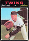 Jim KAAT 1971 TOPPS Baseball Card #245 Good