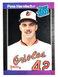 RATED ROOKIE CARD PETE HARNISCH Baltimore Orioles 1989 Donruss Baseball Card #44