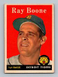 1958 Topps #185 Ray Boone EX-EXMT Detroit Tigers Baseball Card