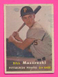 GOOD+/- MAZ HOF ROOKIE MAZEROSKI 1957 TOPPS #24 BILL SOLID STAINED RC TPHLC-5034