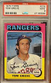 1975 TOPPS #234 Tom Grieve, Texas Rangers PSA 9