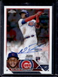 2023 Topps Chrome Nelson Velazquez RC Rookie Auto Autograph #RA-NVE Cubs