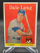 1958 Topps #7 Dale Long Chicago Cubs Baseball Card