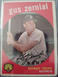 1959 Topps Baseball Gus Zernial #409