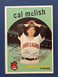 1959 Topps Baseball #445 Cal McLish - Cleveland Indians - EX