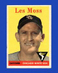 1958 Topps Set-Break #153 Les Moss EX-EXMINT *GMCARDS*