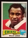 1975 Topps #325 Willie Lanier Kansas City Chiefs (HOF) EX (stain on back)