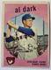 1959 Topps #502 Al Dark - Chicago Cubs! EX! No creases, semi High# SEE Pictures!