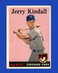 1958 Topps Set-Break #221 Jerry Kindall EX-EXMINT *GMCARDS*