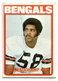 1972 Topps #153 Al Beauchamp Football Card - Cincinnati Bengals