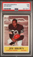 PSA 7 1964 Philadelphia Football #30 Jim Brown HOF CLEVELAND BROWNS STUNNING!!