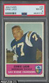 1962 Fleer Football #86 Ernie Ladd San Diego Chargers PSA 8 RARE LOW POP