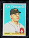 1958 Topps Art Ceccarelli Rookie #191 Baltimore Orioles VG